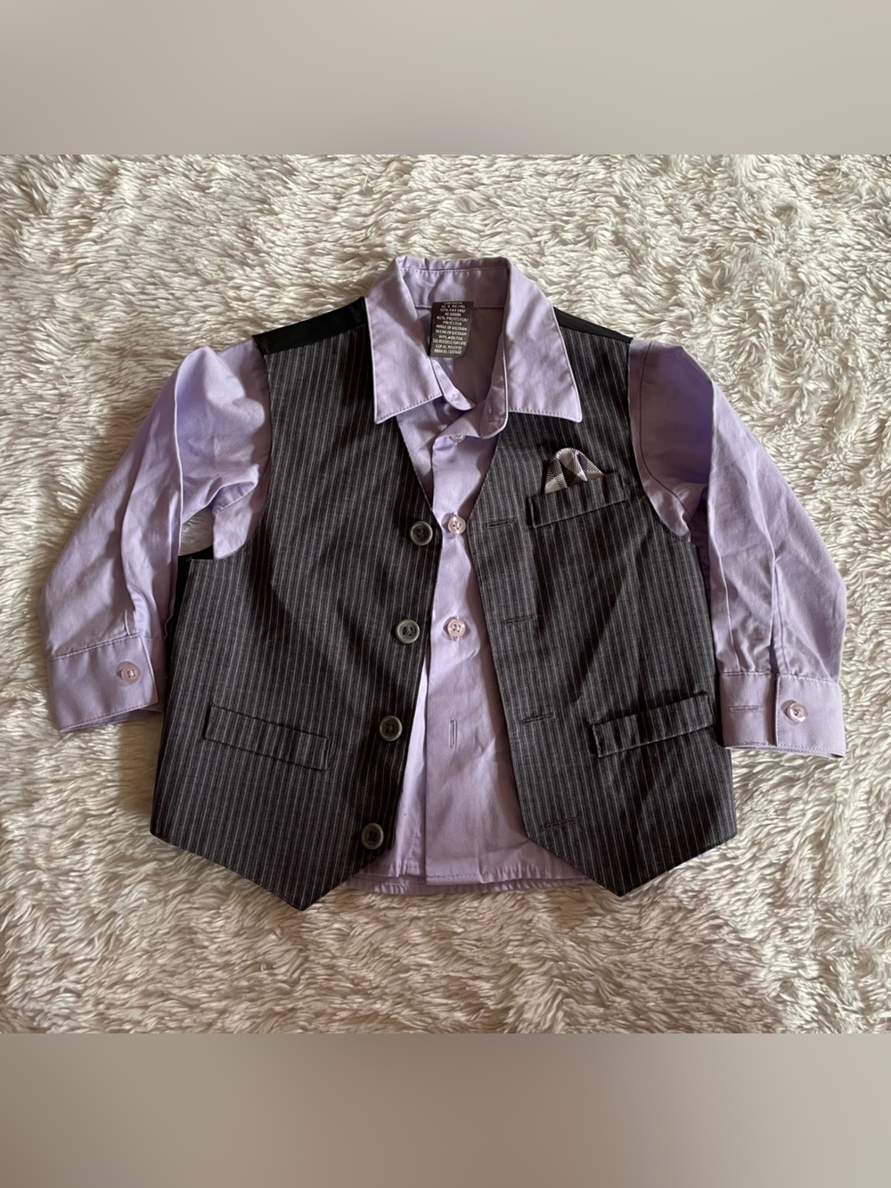 dress shirt & vest
